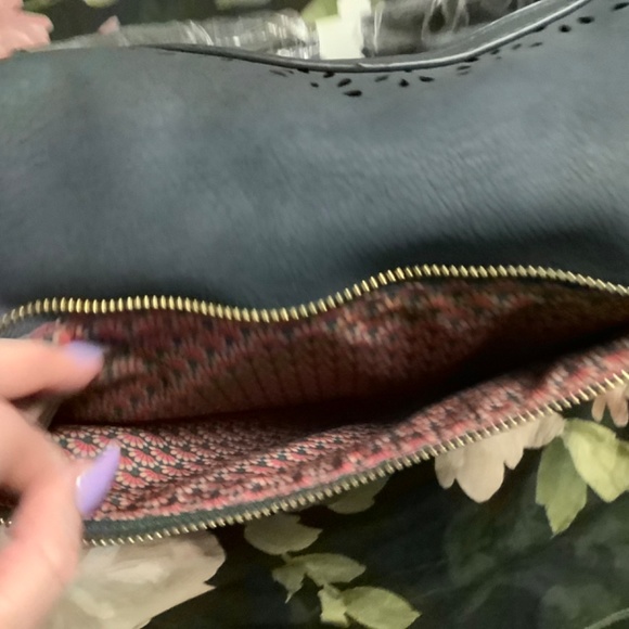 Moda luxe navy handbag - Picture 7 of 11